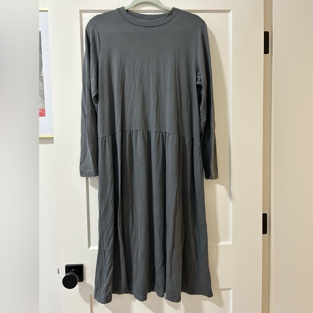 Eileen Fisher grey dress